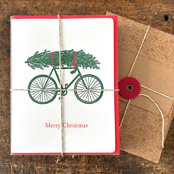 Merry Christmas Bicycle w/s