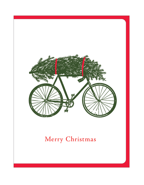 Merry Christmas Bicycle w/s