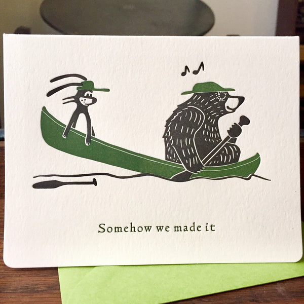 Somehow we made it w/s