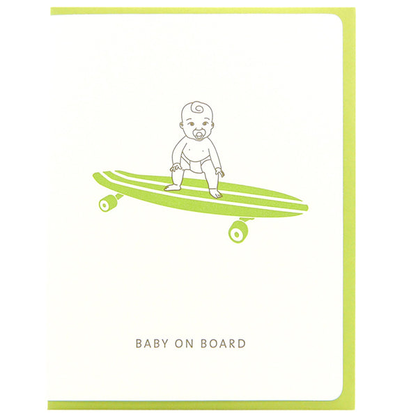 Baby On Board Surfing