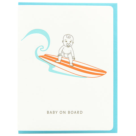 Baby On Board Surfing