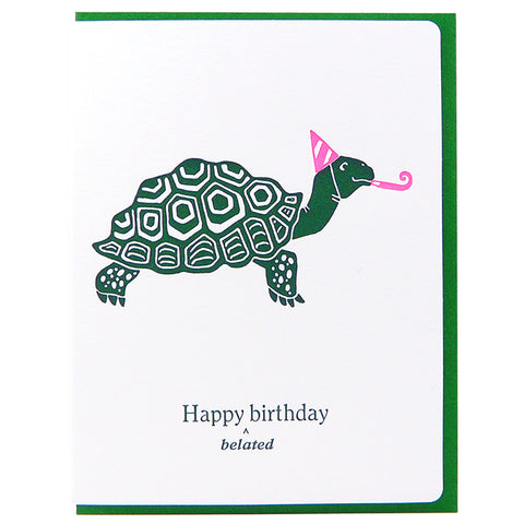 Happy Belated Birthday Turtle