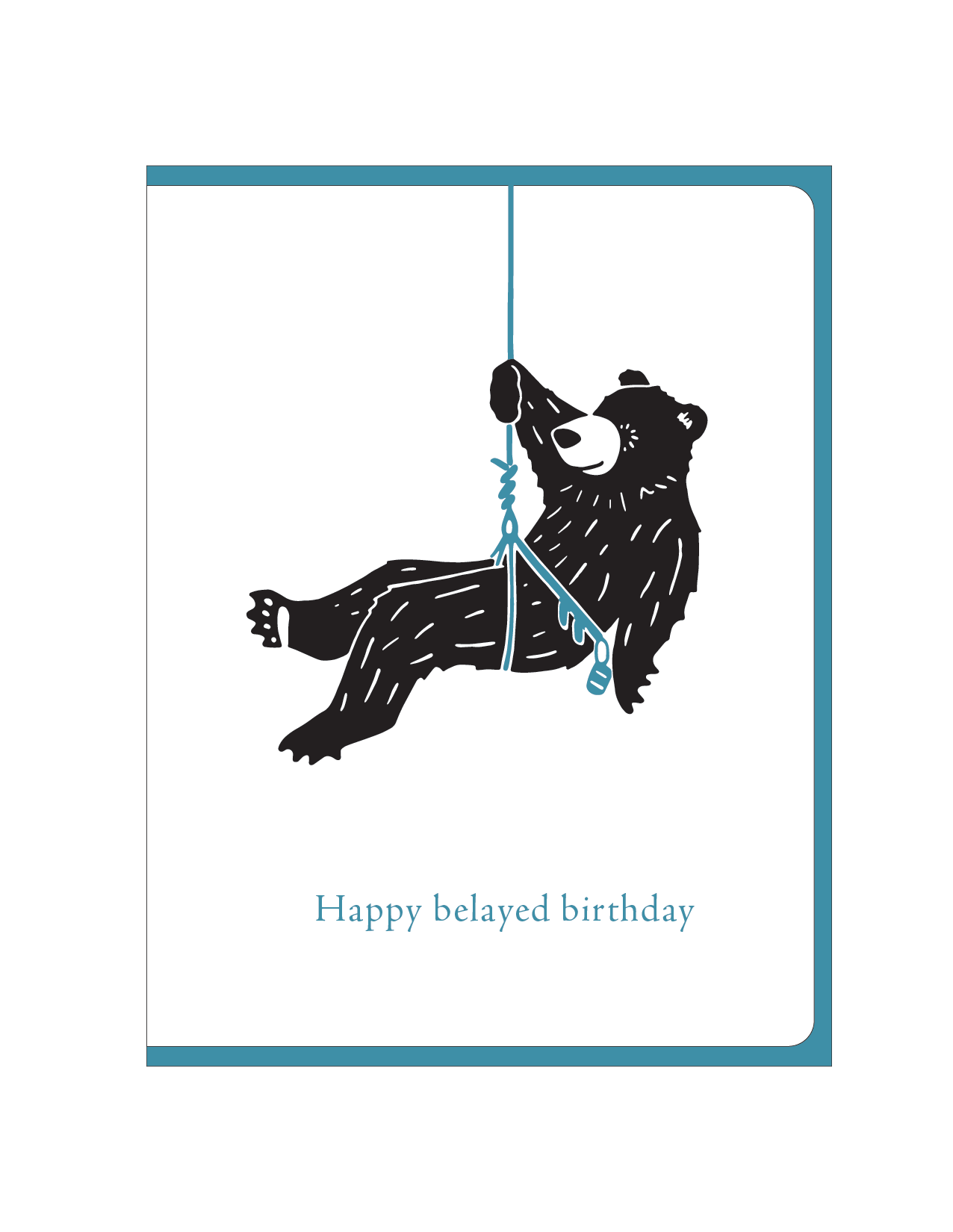 Belayed Birthday Bear