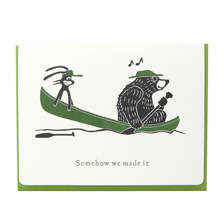 Somehow we made it w/s