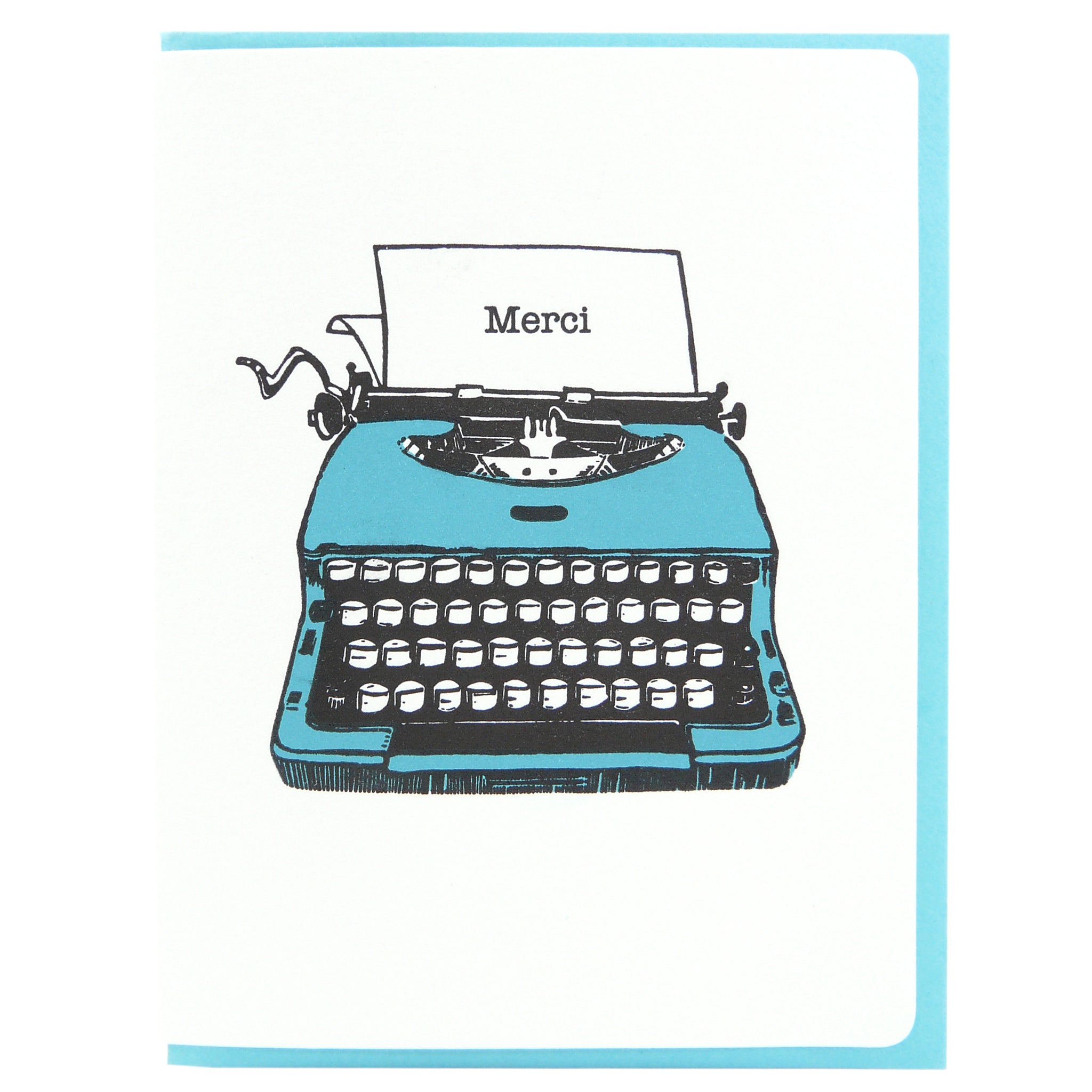 Typewriter Merci FR