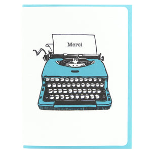 Typewriter Merci FR