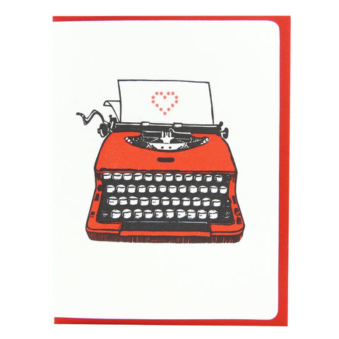 Typewriter Heart