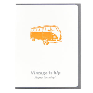 Birthday Vintage Is Hip (VW)