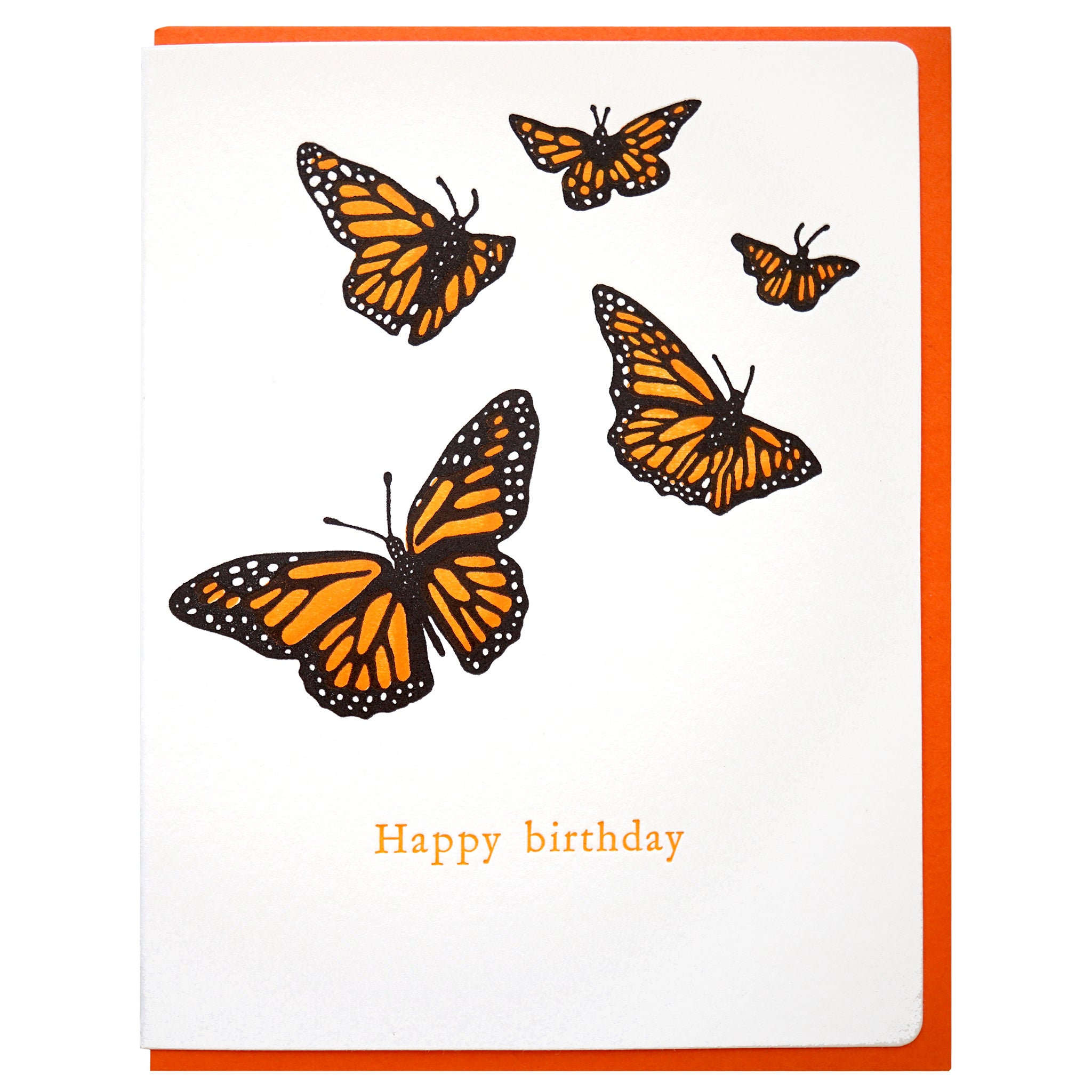 Birthday Monarch Butterflies