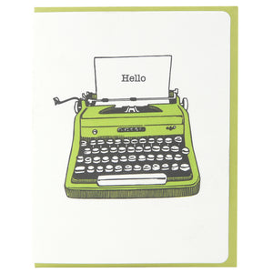 Typewriter Hello